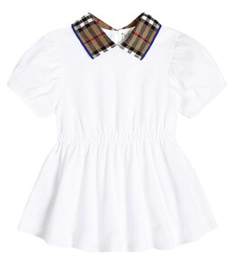 Burberry Kids: Хлопковые платья 