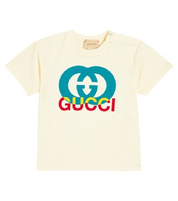 Gucci Kids: Многоцветная футболка