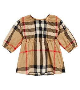 Burberry Kids: Хлопковые платья 