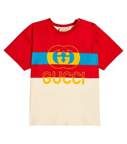 Gucci Kids: Многоцветная футболка