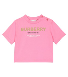 Burberry Kids: Хлопковая футболка 