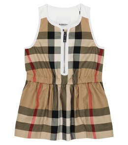 Burberry Kids: Хлопковые платья 