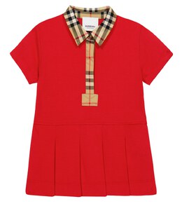 Burberry Kids: Хлопковые платья 