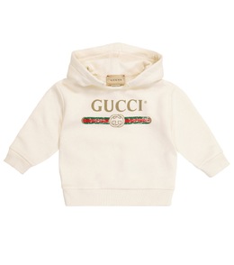 Gucci Kids: Белая толстовка 