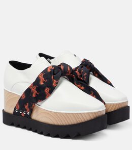 Stella McCartney: Белые лоферы  Alter Mat