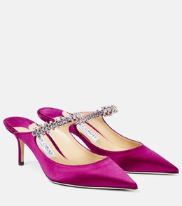 Jimmy Choo: Фиолетовые туфли  Bing 65