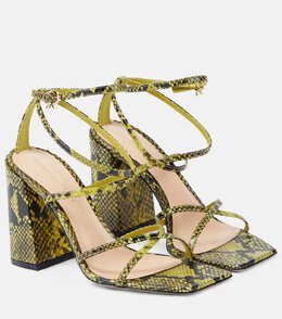 Gianvito Rossi: Зелёные сандалии 