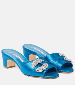 Manolo Blahnik: Синие туфли 