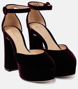 Gianvito Rossi: Фиолетовые туфли 