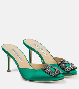 Manolo Blahnik: Зелёные туфли 