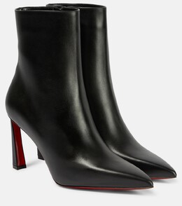 Christian Louboutin: Чёрные ботинки 