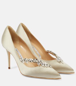 Manolo Blahnik: Серые туфли 