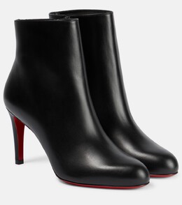 Christian Louboutin: Чёрные ботинки 