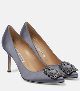 Manolo Blahnik: Серые туфли  Hangisi 90