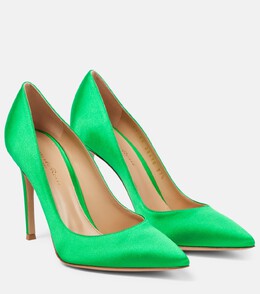 Gianvito Rossi: Зелёные туфли 