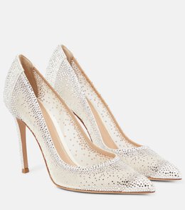 Gianvito Rossi: Белые туфли Rania