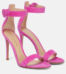 Gianvito Rossi: Розовые босоножки  Portofino 105