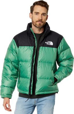 The North Face: Зелёная куртка 
