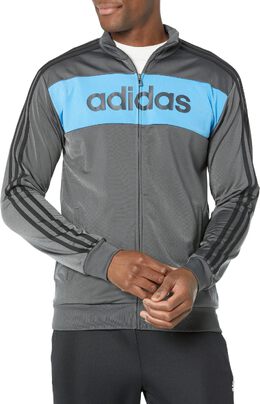 Adidas: Куртка Essentials в полоску