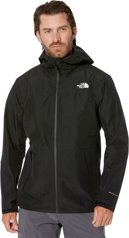 The North Face: Чёрная куртка  Dryzzle Futurelight