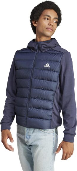 Adidas: Пуховик Essentials с капюшоном