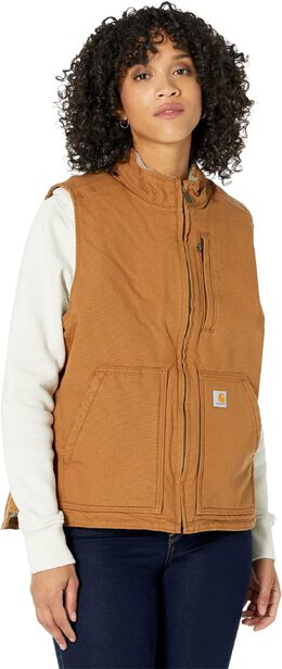 Carhartt: Коричневый жилет 