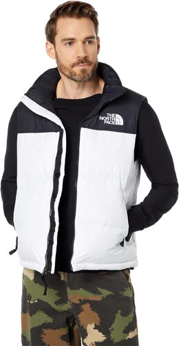 The North Face: Белый жилет  Nuptse