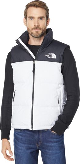 The North Face: Белый жилет  Nuptse