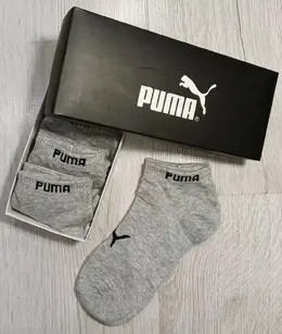 PUMA: Серые носки