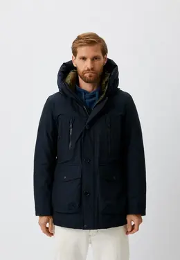 Woolrich: Синий пуховик 