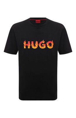 HUGO: Хлопковая футболка 