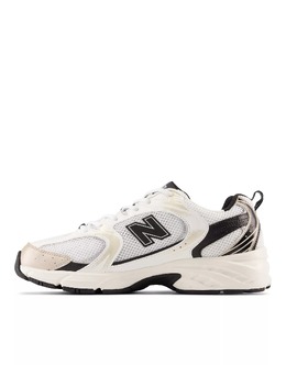 New Balance: Белые кроссовки  530