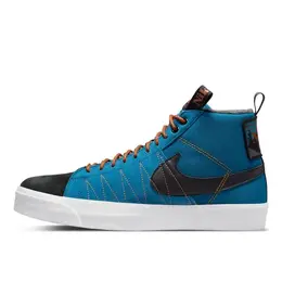 NIKE: Синие кеды SB Zoom Blazer Mid