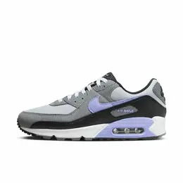 NIKE: Серые кроссовки Air Max 90