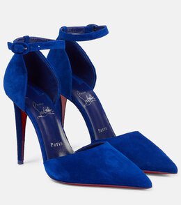 Christian Louboutin: Синие туфли 