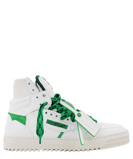 Off-White: Двухцветные кроссовки  Off Court