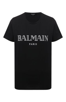 Balmain: Хлопковая футболка