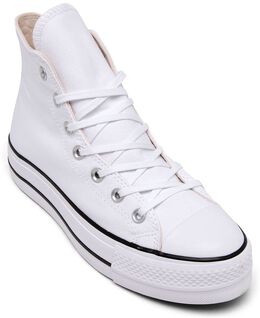 Converse: Белые кеды  Chuck Taylor All Star Lift