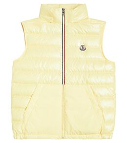 Moncler Enfant: Стёганый пуховик 