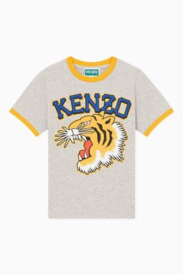 Kenzo: Футболка Tiger с принтом