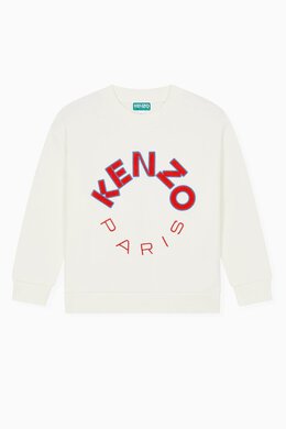 Kenzo: Хлопковый свитшот