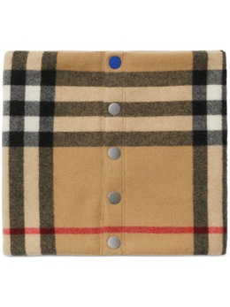 Burberry: Бежевый шарф 
