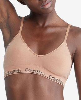 Calvin Klein: Коричневый бюстгальтер 