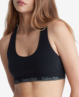 Calvin Klein: Чёрный бюстгальтер 