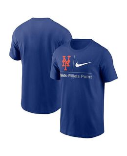 Nike: Синяя футболка 