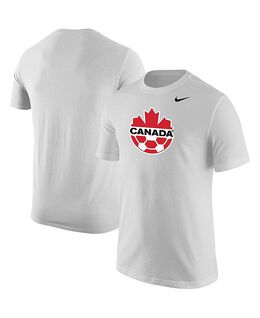 Nike: Белая футболка 