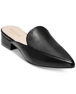 Cole Haan: Чёрные сабо 