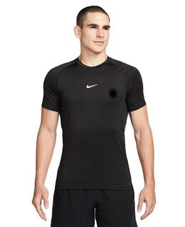 Nike: Чёрная футболка  Dri FIT