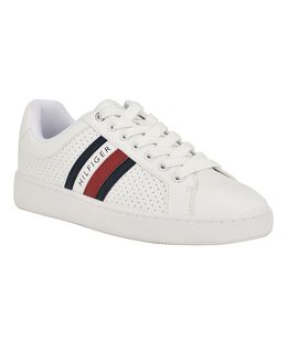 Tommy Hilfiger: Белые кроссовки 