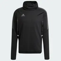 adidas: Чёрный свитшот  Studio Lounge